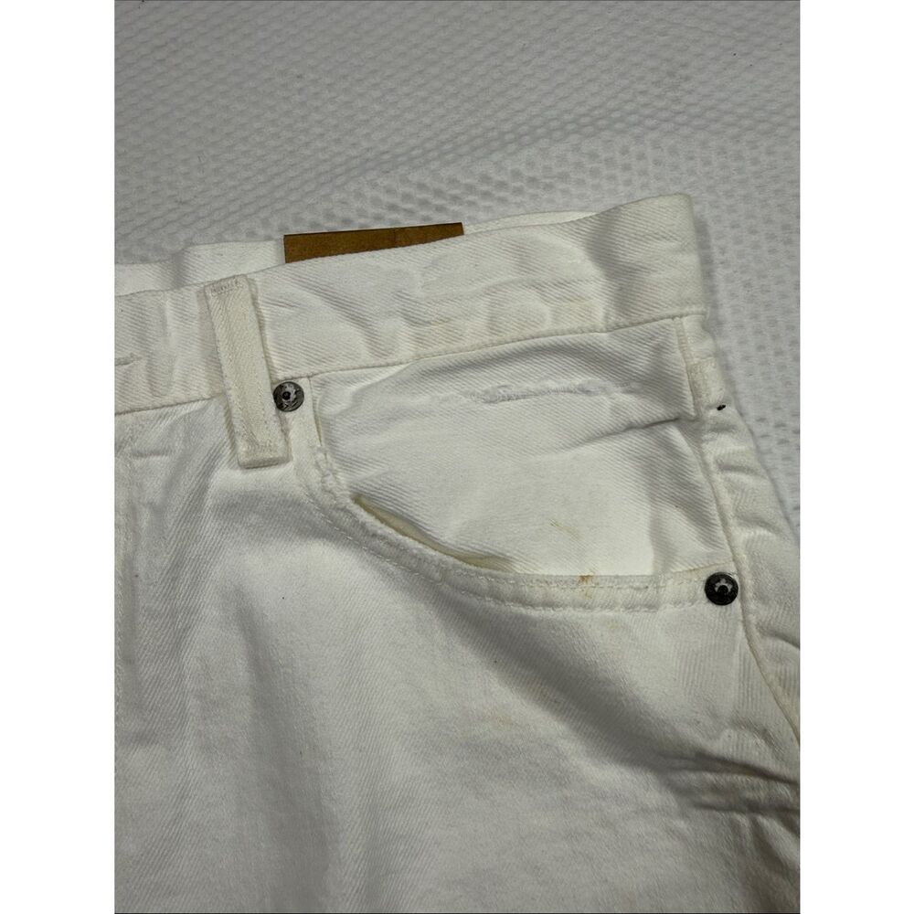 NWT Polo Ralph Lauren White Denim Raw-Hem Crosby Shorts Size 29 - Picture 10 of 11